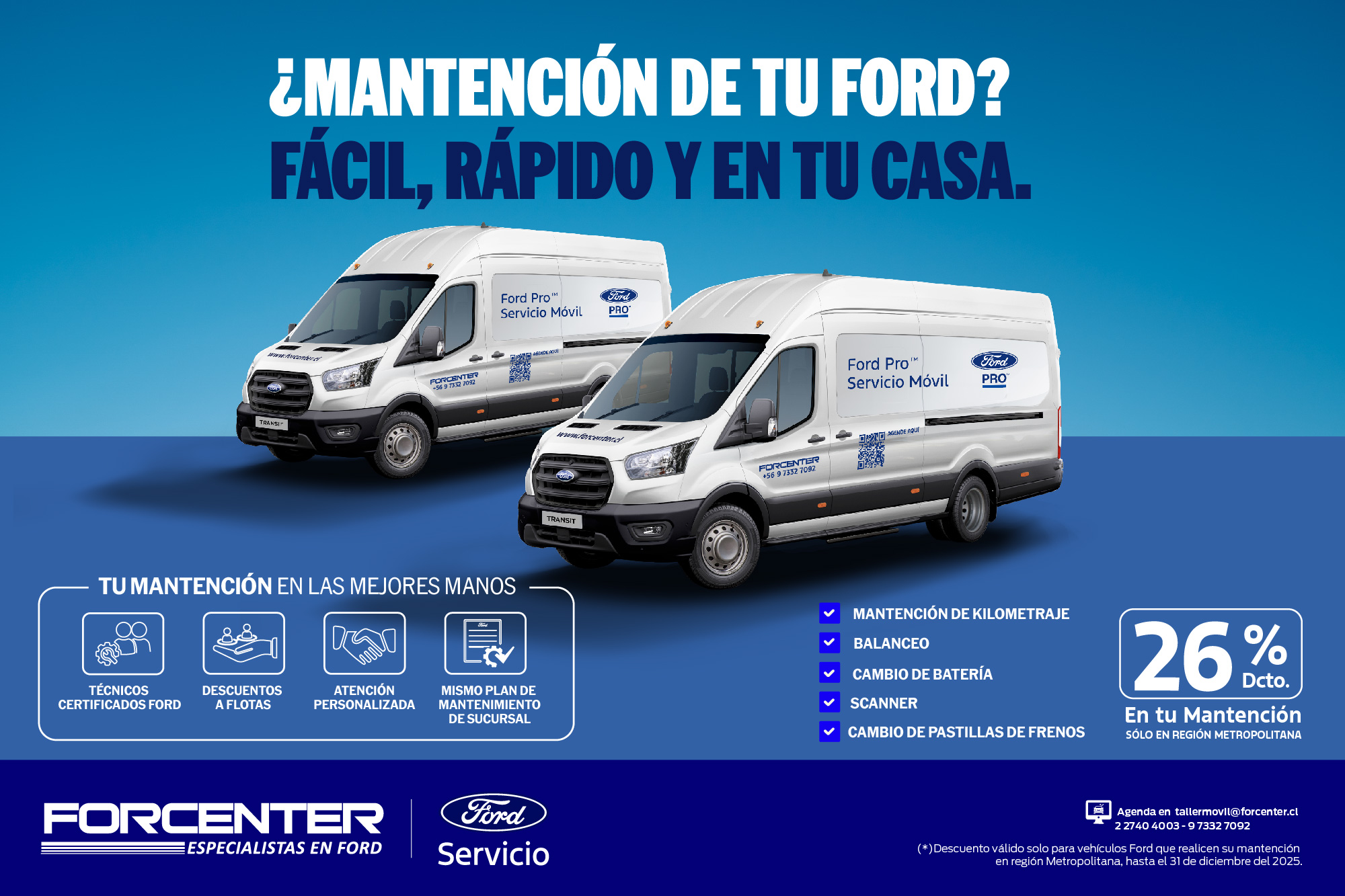 Taller movil Ford
